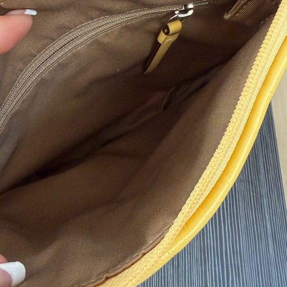 Coach vintage signature yellow crossbody swingpack bag - Picture 4 of 5